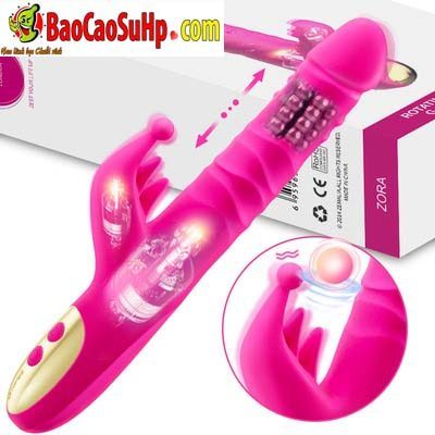 Dương vật cao cấp Svakom Zemalia Criss xoay rung phát nhiệt cực sướng