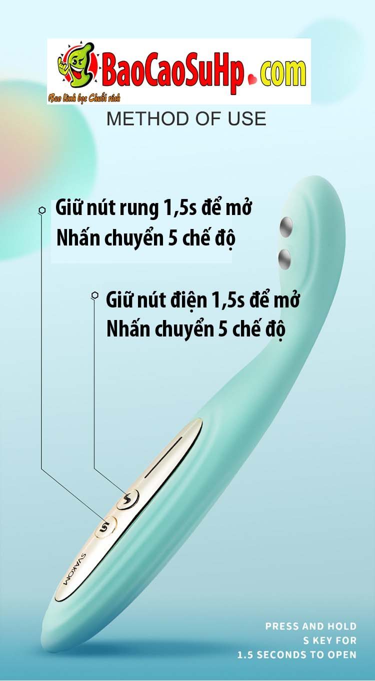 may rung phat dien Svakom Alina 13 - Máy rung phát điện chuyên kích thích Svakom Alina