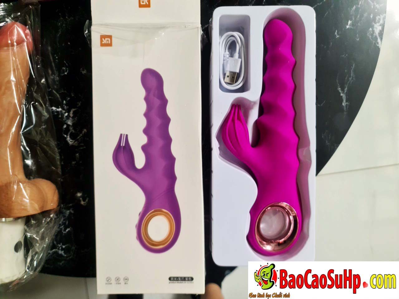 Matthew Style Thrusting Suction Dildo Wave Design Unique Love Toy