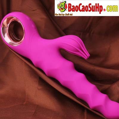 Matthew Style Thrusting Suction Dildo Wave Design Unique Love Toy