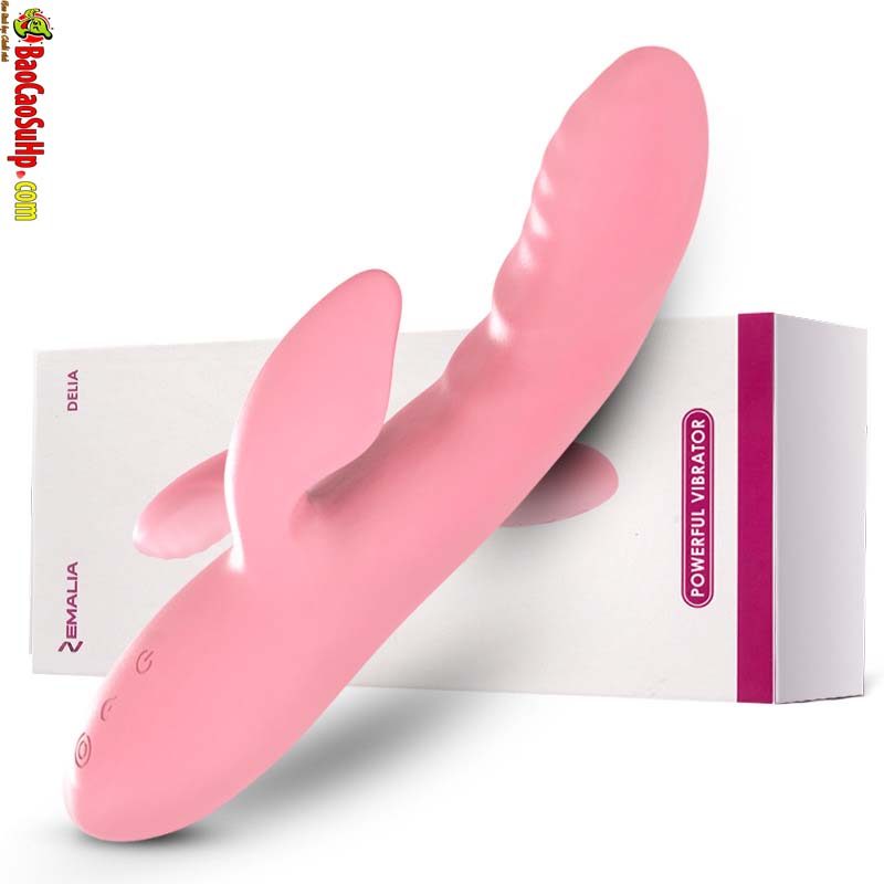 Dương vật giả Svakom Delia rung phát nhiệt cao cấp USA chính hãng