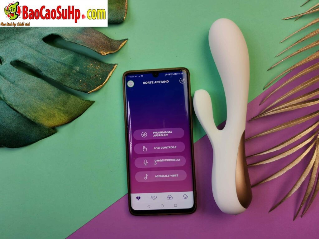 Sextoys USA dương vật giả rung Satisfyer Mono Flex app