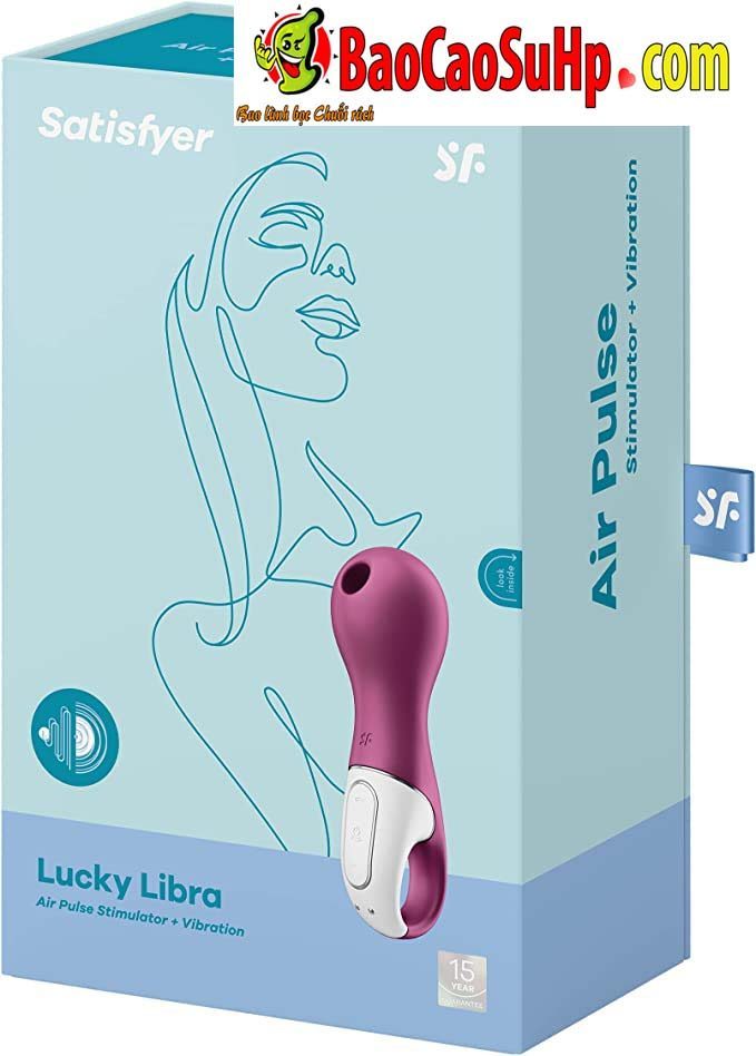Máy rung hút 2in1 Satisfyer USA cao cấp Sextoys kích thích cực đỉnh