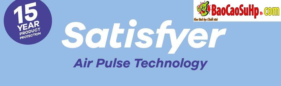 Máy rung hút 2in1 Satisfyer USA cao cấp Sextoys kích thích cực đỉnh