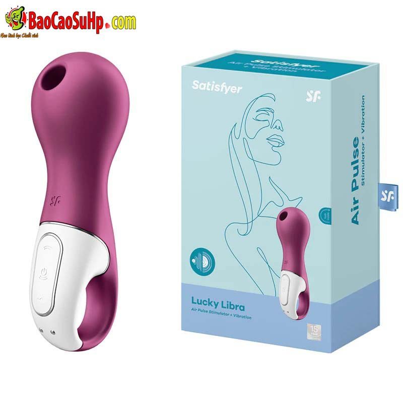 Sextoys Satisfyer Lucky Libra Air Pulse 2in1 USA cao cấp kích thích 