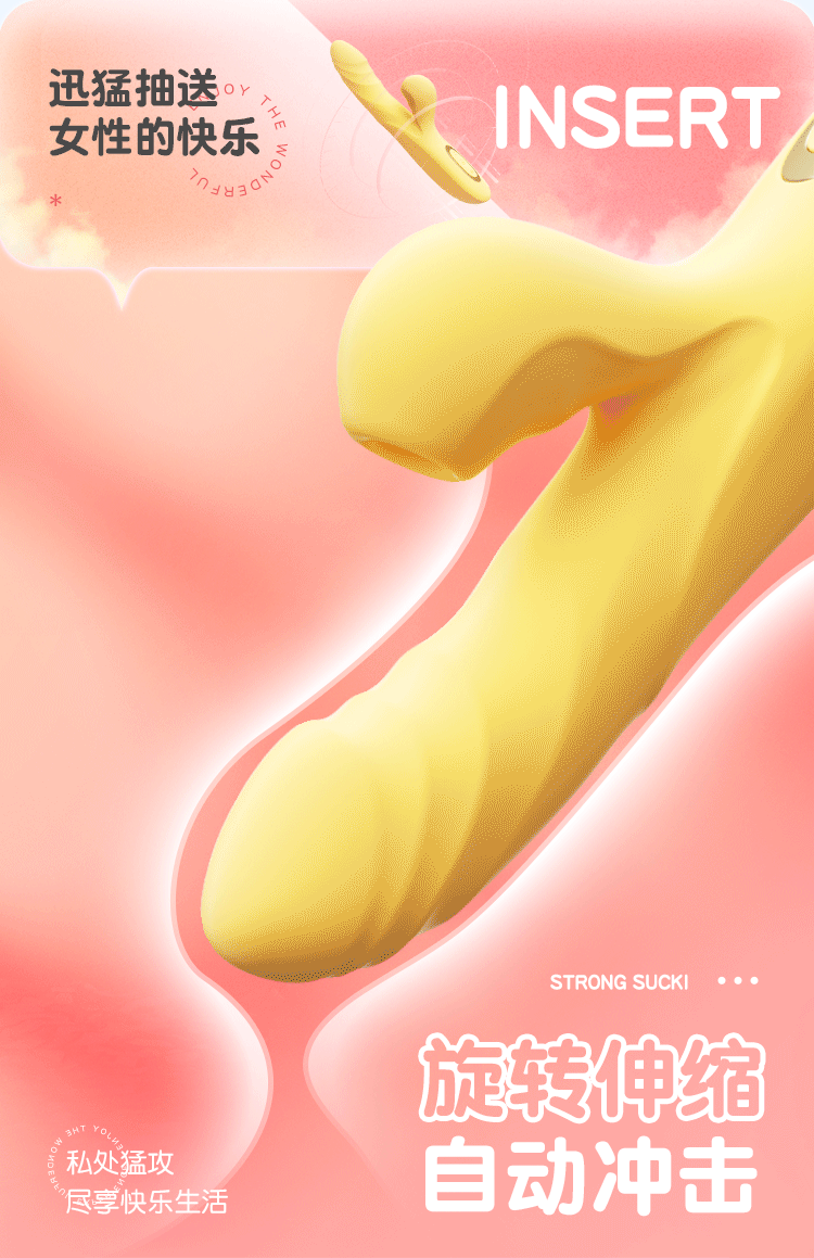 duong vat gia Mizzzee Love Joy Stick 8 - Dương vật giả cầm tay Mizzzee Love Joy Stick thụt hút mạnh mẽ