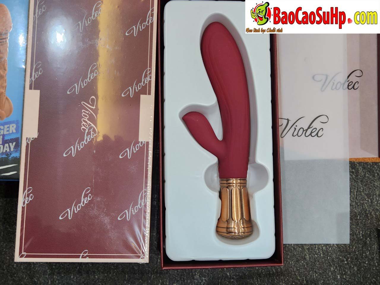 Dương Vật Giả Rung VIOTEC Violet Mido Kích Thích Cảm Giác Mạnh