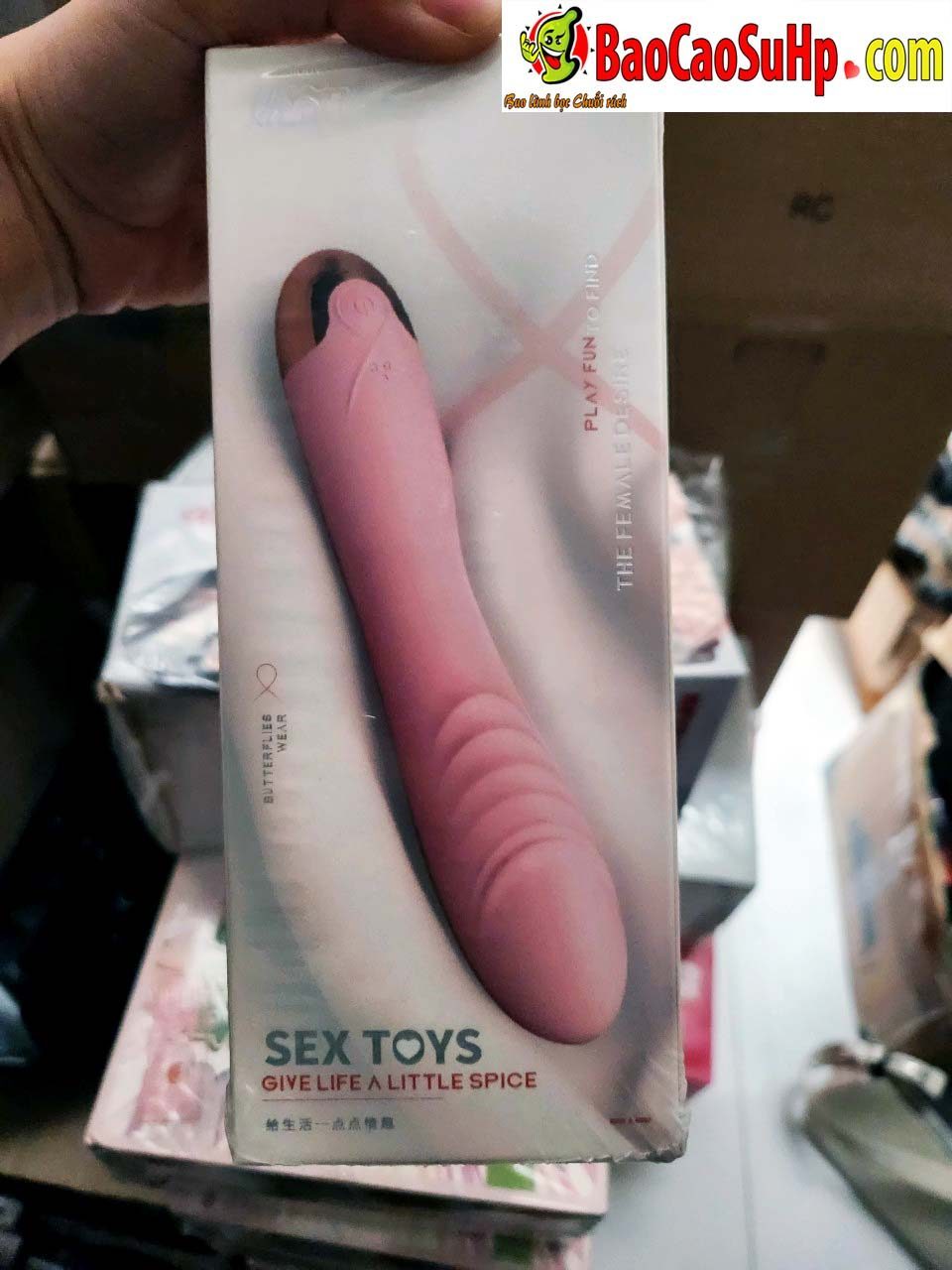 Duong vat cam tay nho kich thich diem G Jiuuy Hilda xoay 360 do - Dương vật cầm tay nhỏ kích thích điểm G Jiuuy Hilda xoay 360 độ