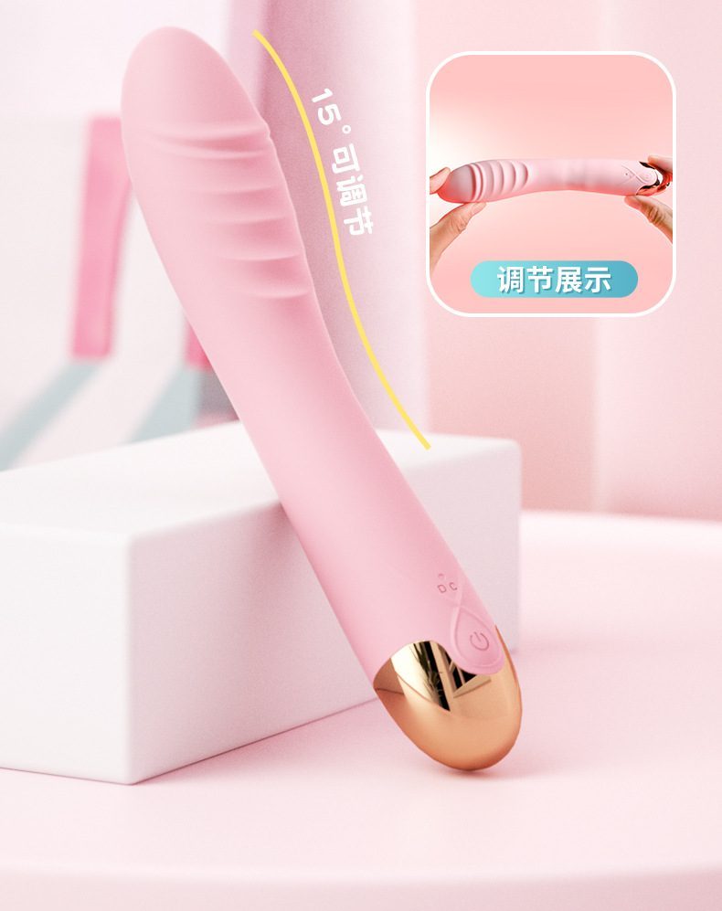 duong vat gia rung G Jiuuy Hilda 14 - Dương vật cầm tay nhỏ kích thích điểm G Jiuuy Hilda xoay 360 độ