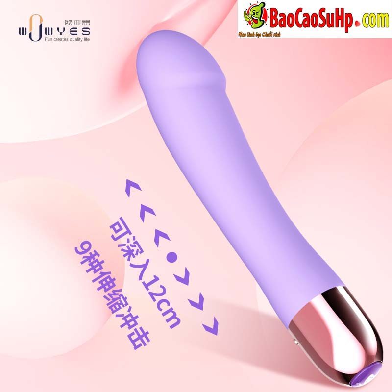 Máy rung thụt Wowyes Kiki PLUS phát nhiệt kích thích điểm G