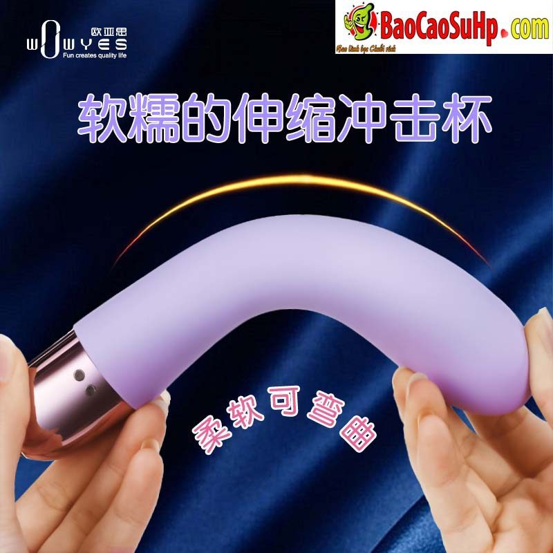 Máy rung thụt Wowyes Kiki PLUS phát nhiệt kích thích điểm G