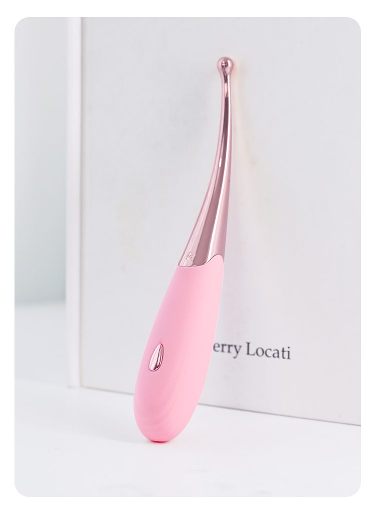 Que rung mini Pink Tegan 3 đầu cực mạnh kích thích tuyệt vời