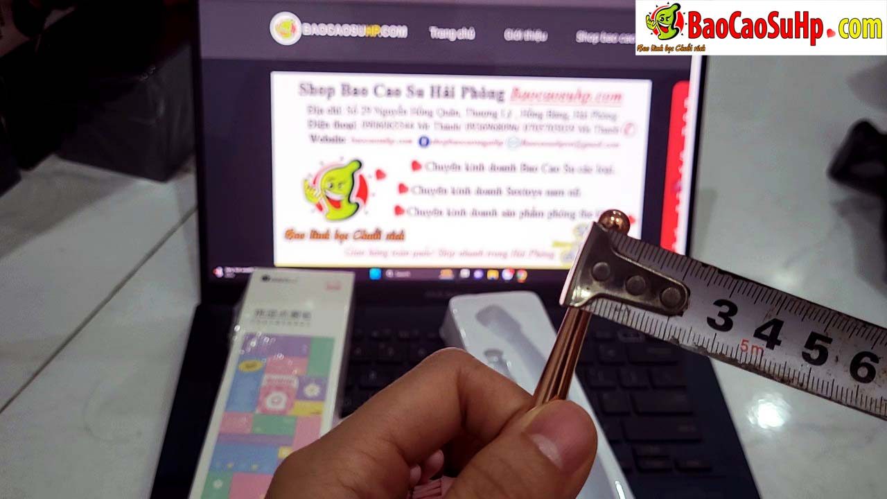 Que rung mini Pink Tegan 3 đầu cực mạnh kích thích tuyệt vời