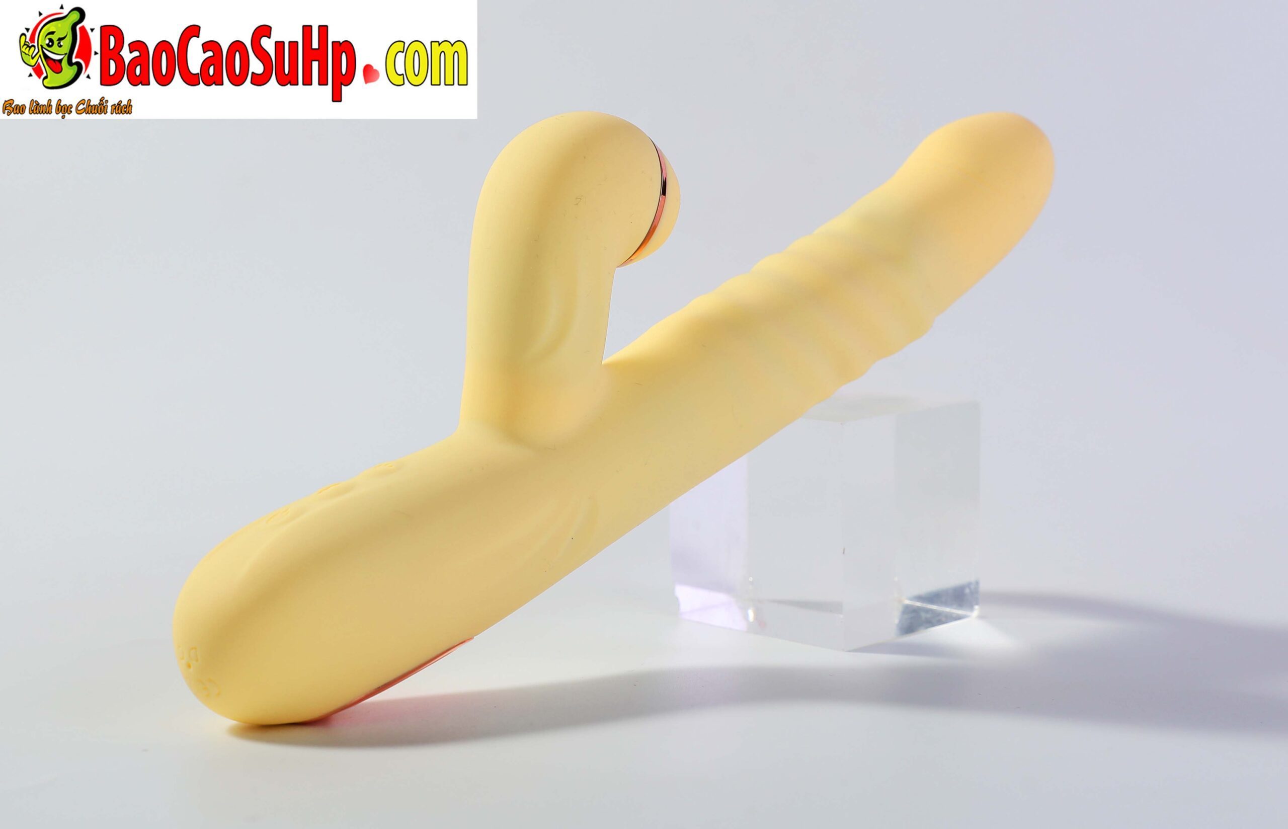 Dương vật giả Mizzzee Aiyue xoay rung đính hạt phát nhiệt siêu sướng