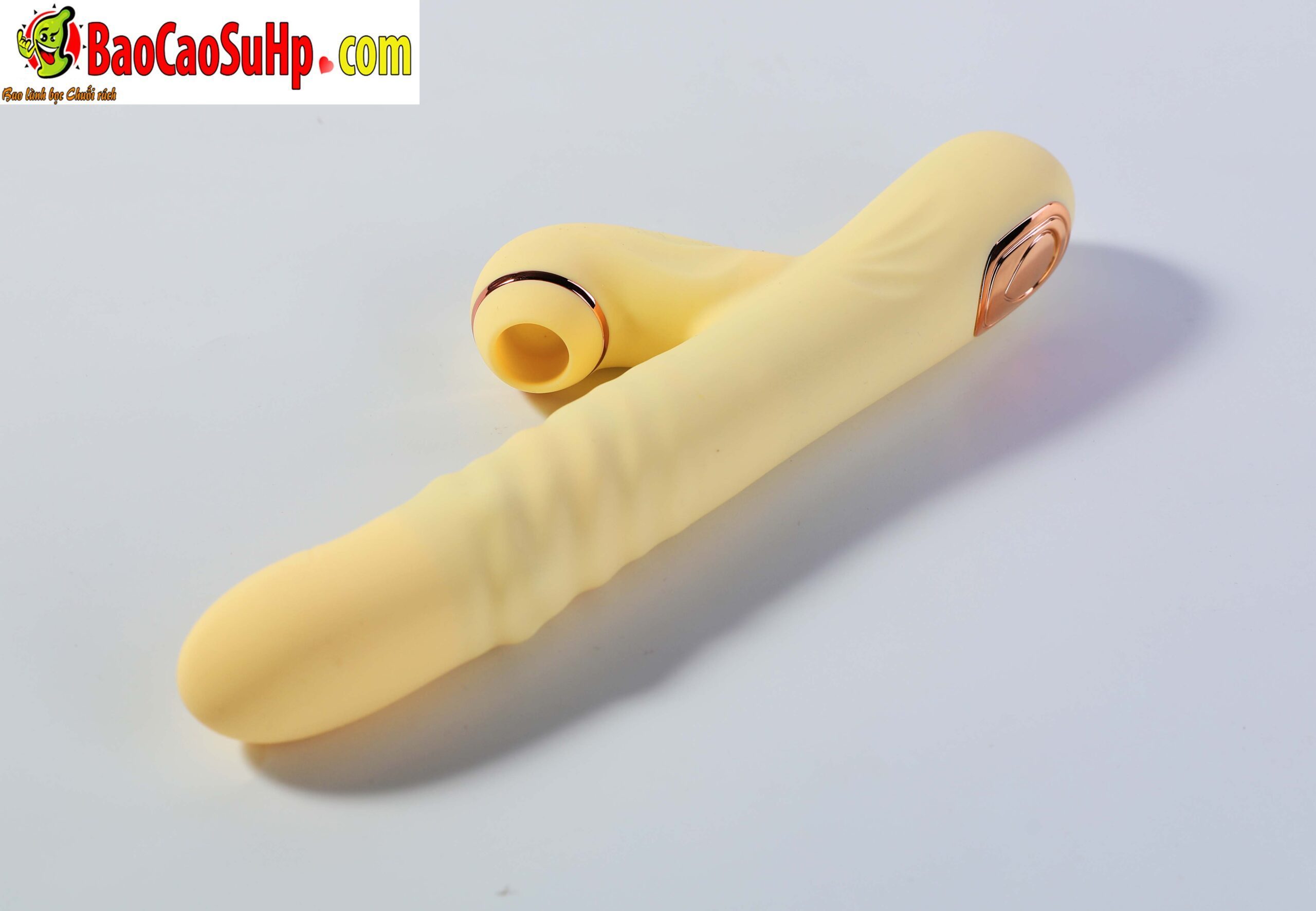 Dương vật giả Mizzzee Aiyue xoay rung đính hạt phát nhiệt siêu sướng