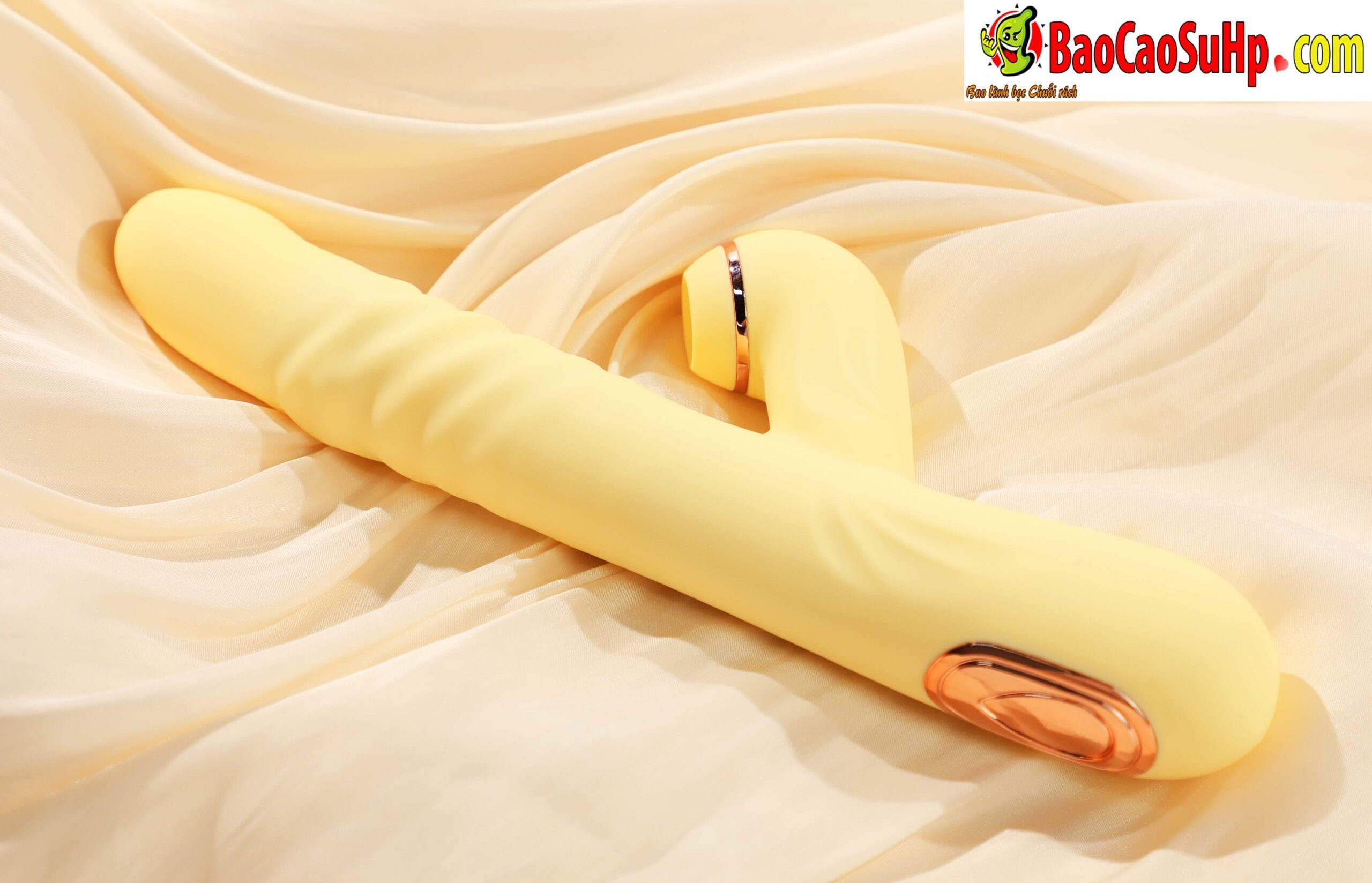 Dương vật giả Mizzzee Aiyue xoay rung đính hạt phát nhiệt siêu sướng