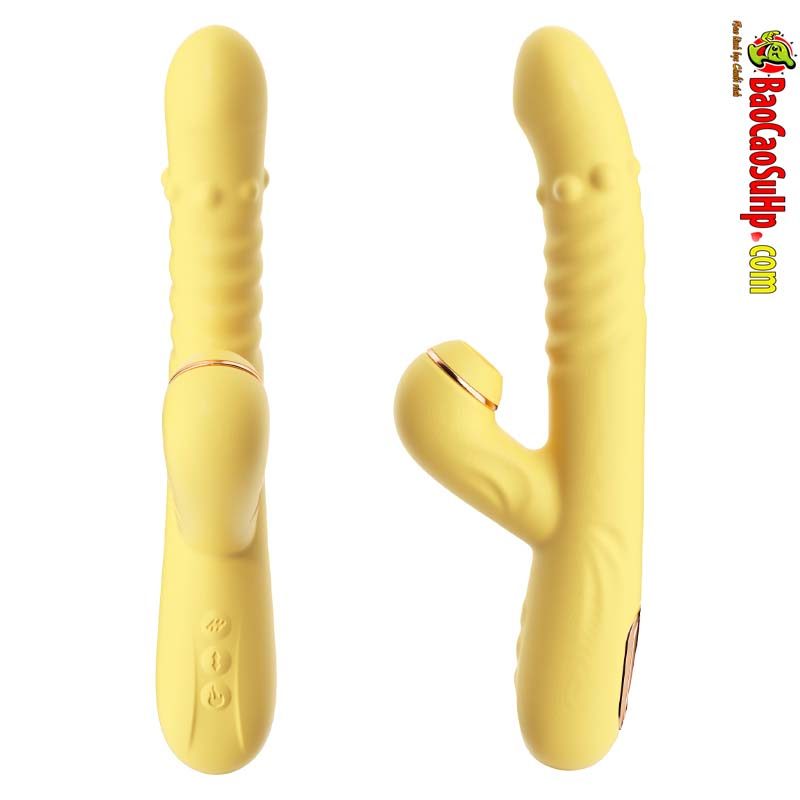 Dương vật giả Mizzzee Aiyue xoay rung đính hạt phát nhiệt siêu sướng