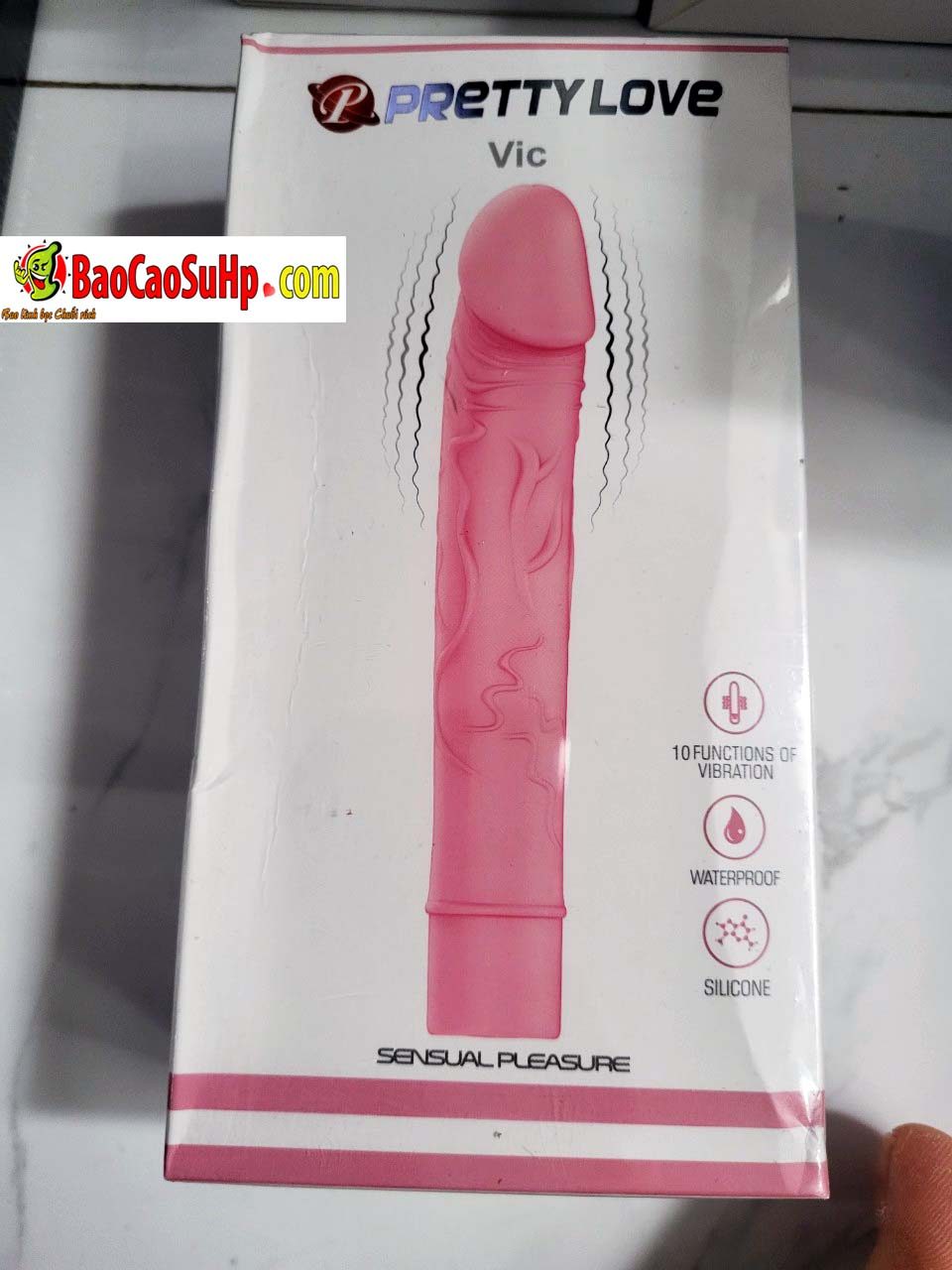 Que rung massage manh PrettyLove VIC - Que rung massage mạnh PrettyLove VIC nhỏ gọn di động 10 chế độ