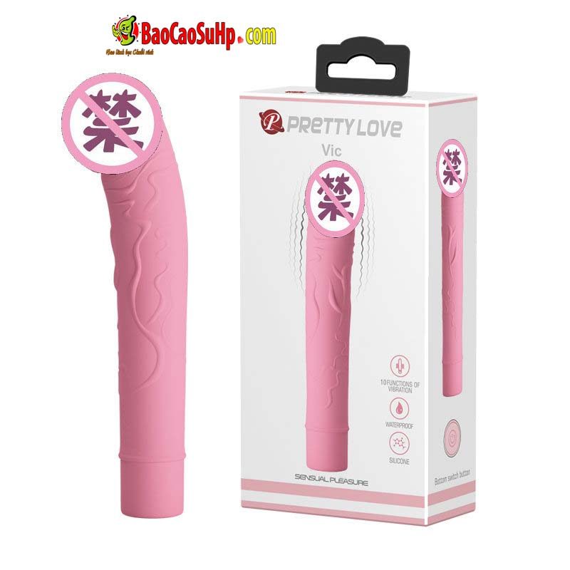 Que rung PrettyLove VIC nhỏ gọn 10 chế độ, massage mạnh mẽ kích thích