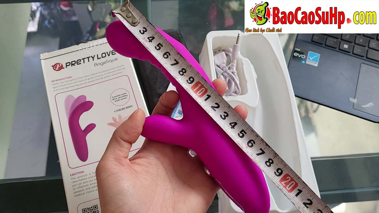 duong vat Prettylove Angelique 3 - Dương vật giả ngón tay Prettylove Angelique rung gảy ngón độc đáo