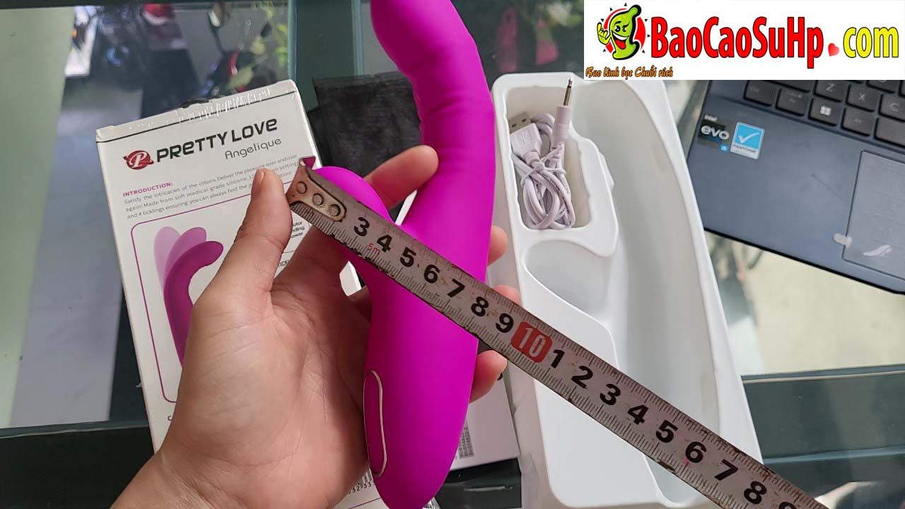 duong vat Prettylove Angelique 4 - Dương vật giả ngón tay Prettylove Angelique rung gảy ngón độc đáo