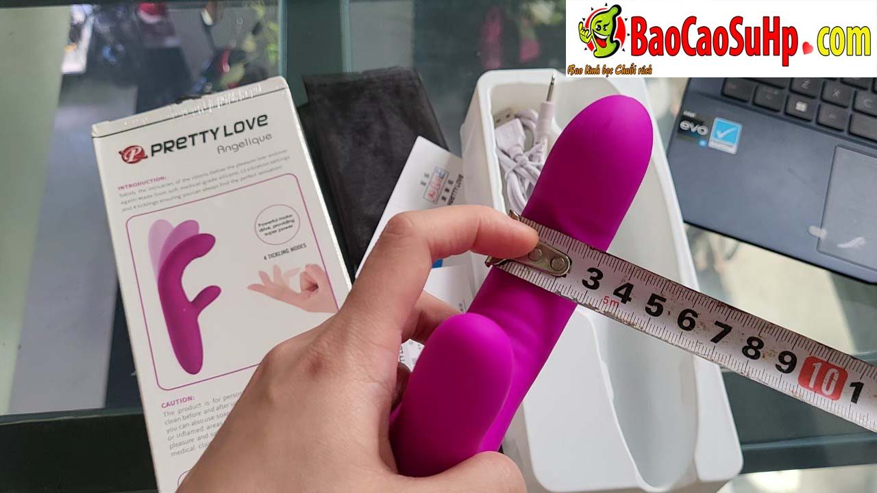 duong vat Prettylove Angelique 5 - Dương vật giả ngón tay Prettylove Angelique rung gảy ngón độc đáo