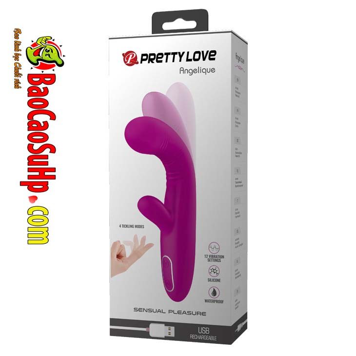 duong vat gia Prettylove Angelique 12 - Dương vật giả ngón tay Prettylove Angelique rung gảy ngón độc đáo