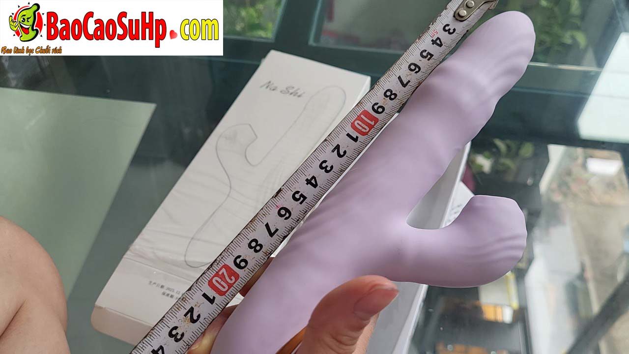 Dương vật giả Mizzzee Nashi silicone hút rung bi xoay thụt đa năng nữ