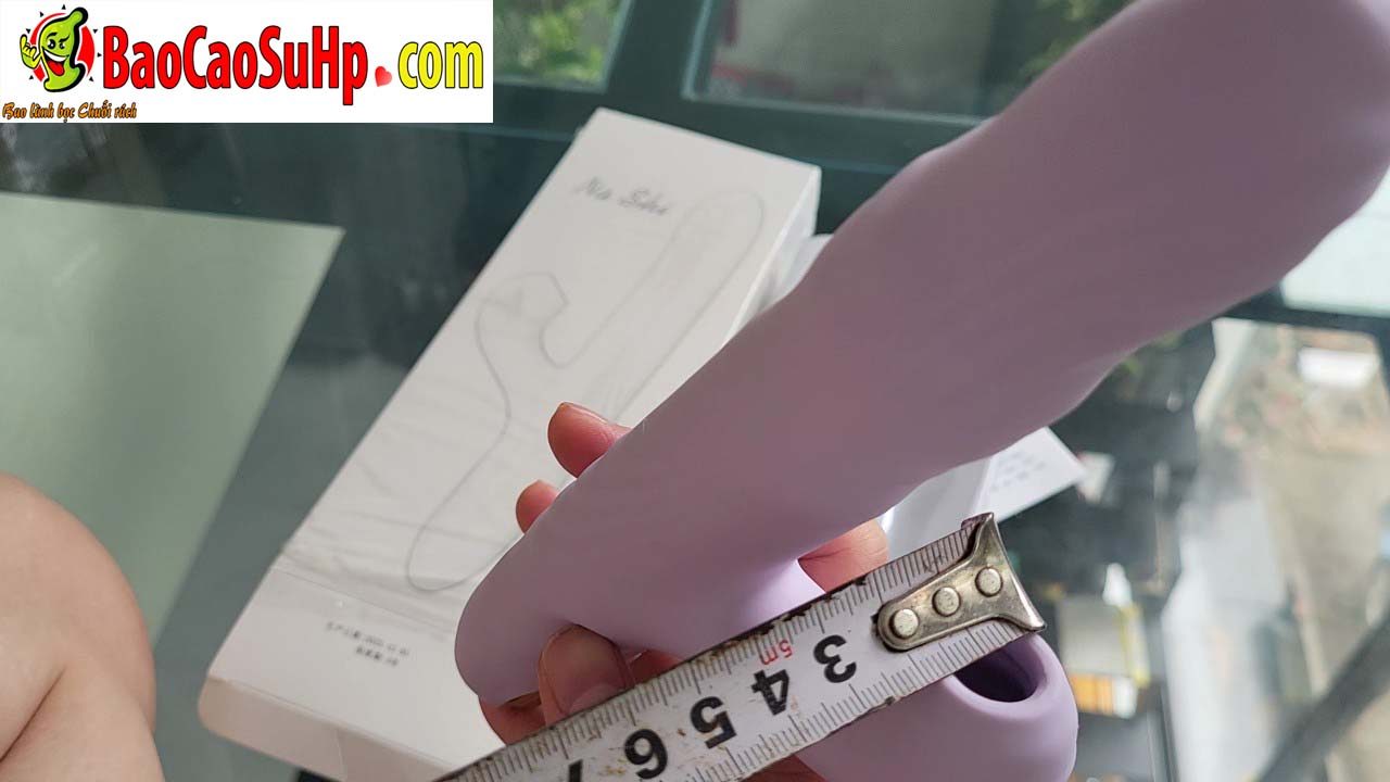 Dương vật giả Mizzzee Nashi silicone hút rung bi xoay thụt đa năng nữ