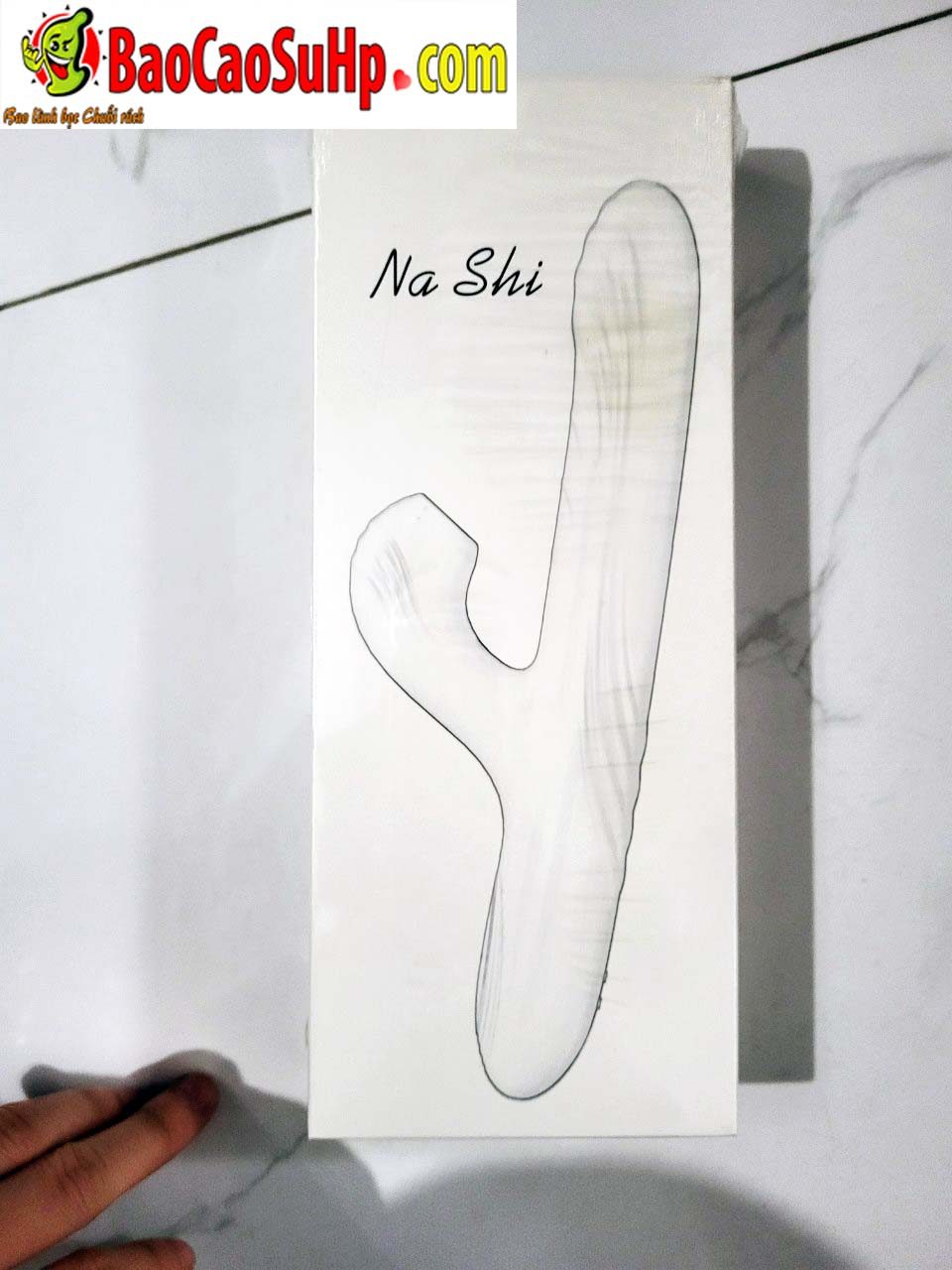 Dương vật giả Mizzzee Nashi silicone hút rung bi xoay thụt đa năng nữ