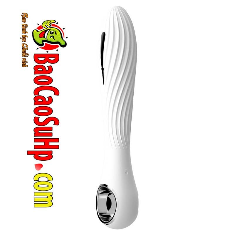may rung dien mizzzee love white 5 - Máy rung điện giật Mizzzee White Love dùng là tê tái nhiều chế độ.