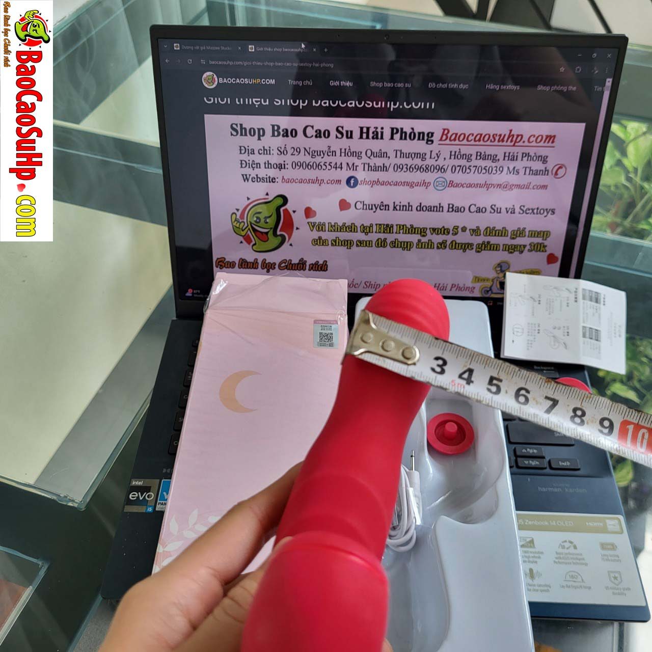 Duong vat gia Mizzzee Stucking Stick ngoay hut 2 - Dương vật giả Mizzzee Stucking Stick ngoáy hút Phát nhiệt thông minh.