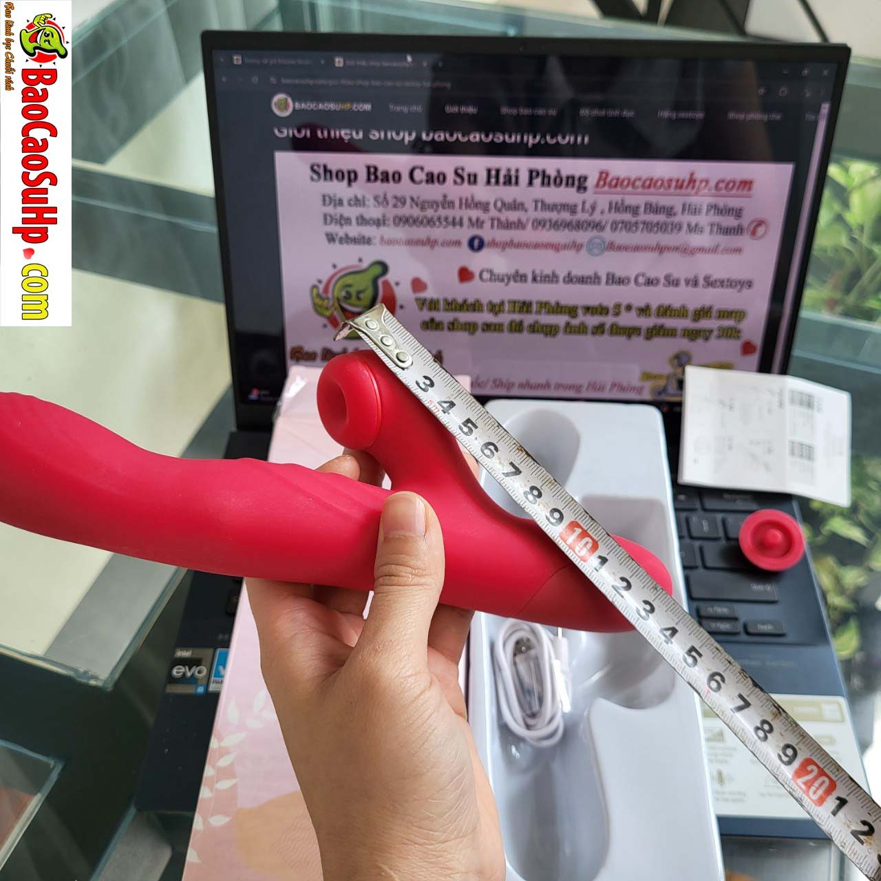 Duong vat gia Mizzzee Stucking Stick ngoay hut 4 - Dương vật giả Mizzzee Stucking Stick ngoáy hút Phát nhiệt thông minh.