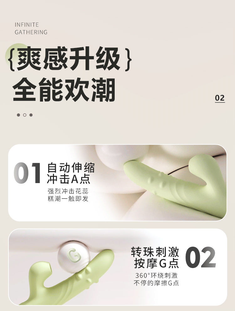 duong vat gia bi xoay Mizzzee Mambo Green 2 - Dương vật giả bi Mizzzee Mambo Green bi xoay hút cực mạnh