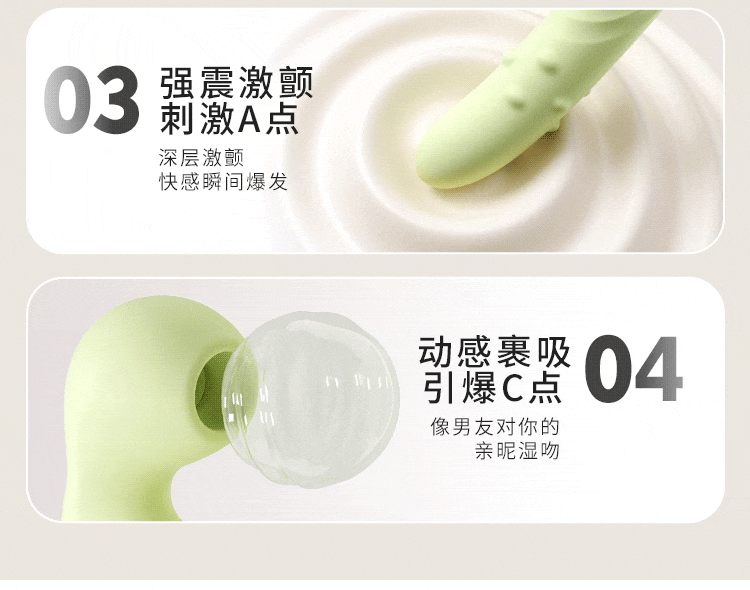 duong vat gia bi xoay Mizzzee Mambo Green 3 - Dương vật giả bi Mizzzee Mambo Green bi xoay hút cực mạnh