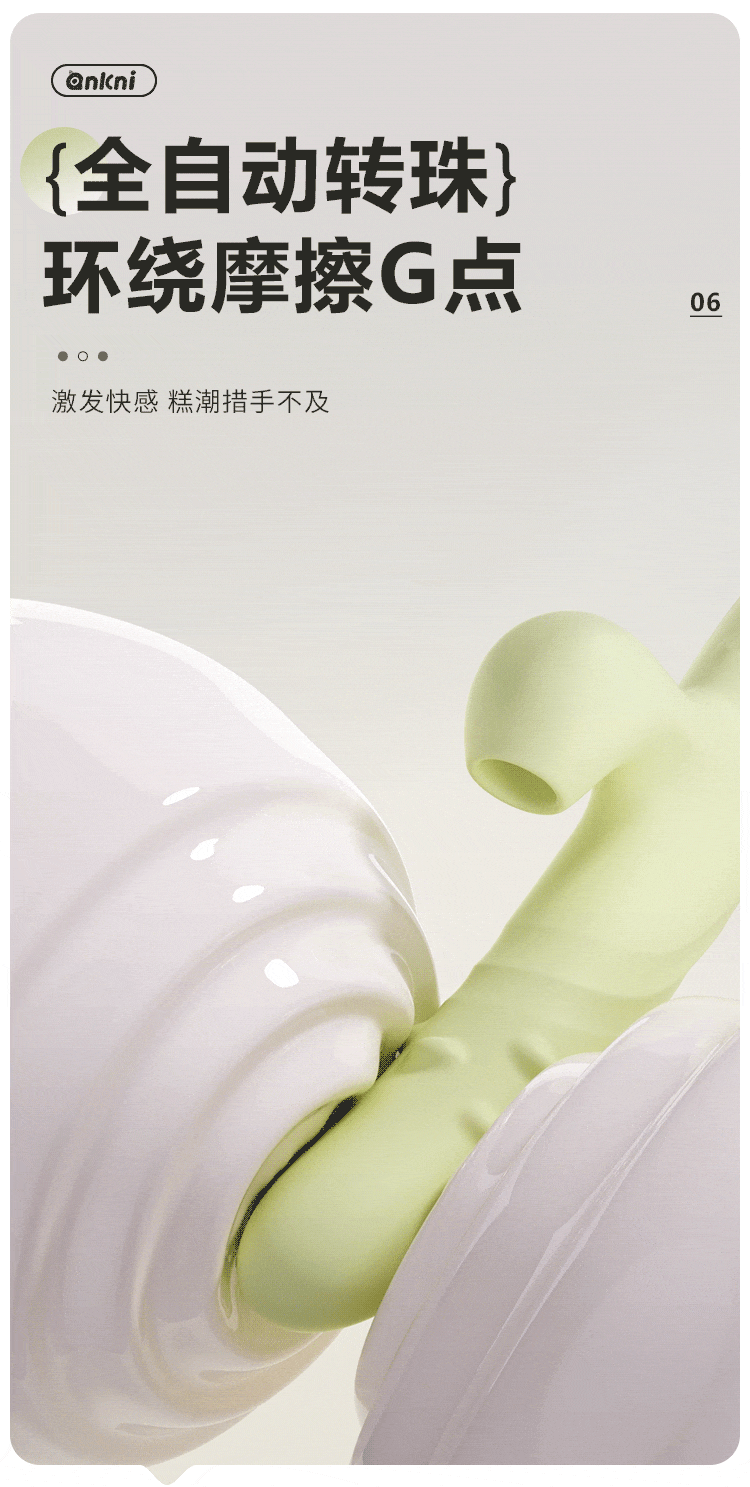 duong vat gia bi xoay Mizzzee Mambo Green 6 - Dương vật giả bi Mizzzee Mambo Green bi xoay hút cực mạnh