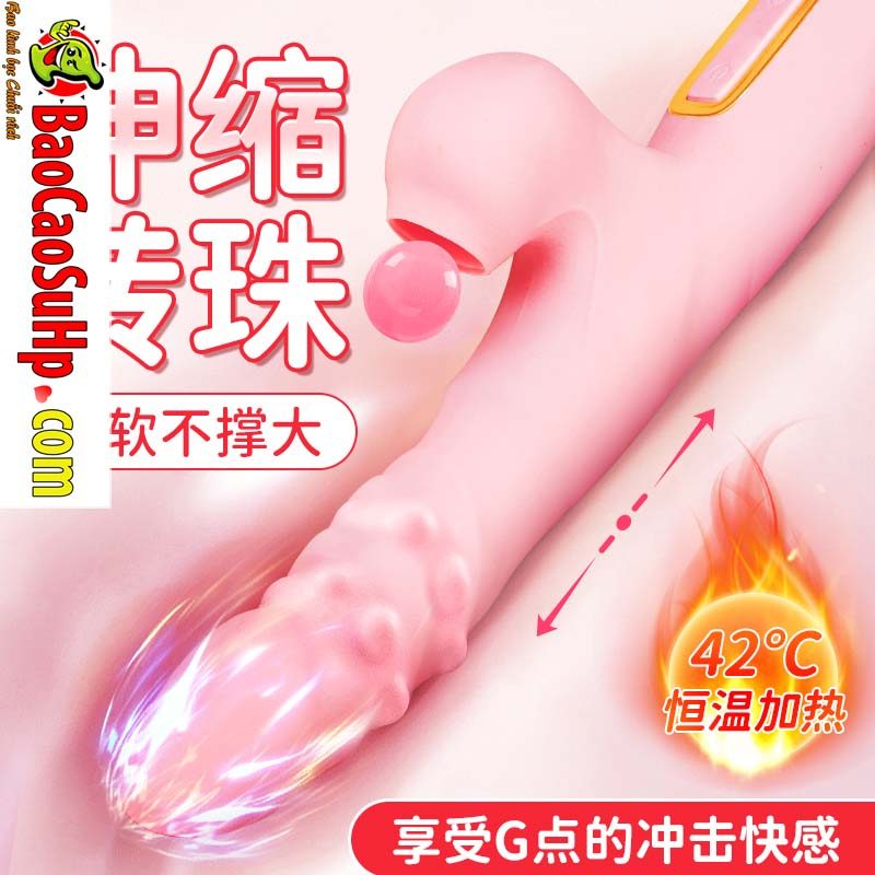 dương vật xoay bi to phát nhiệt 42 độ Mizzzee Quer Nazha kích thích điểm G
