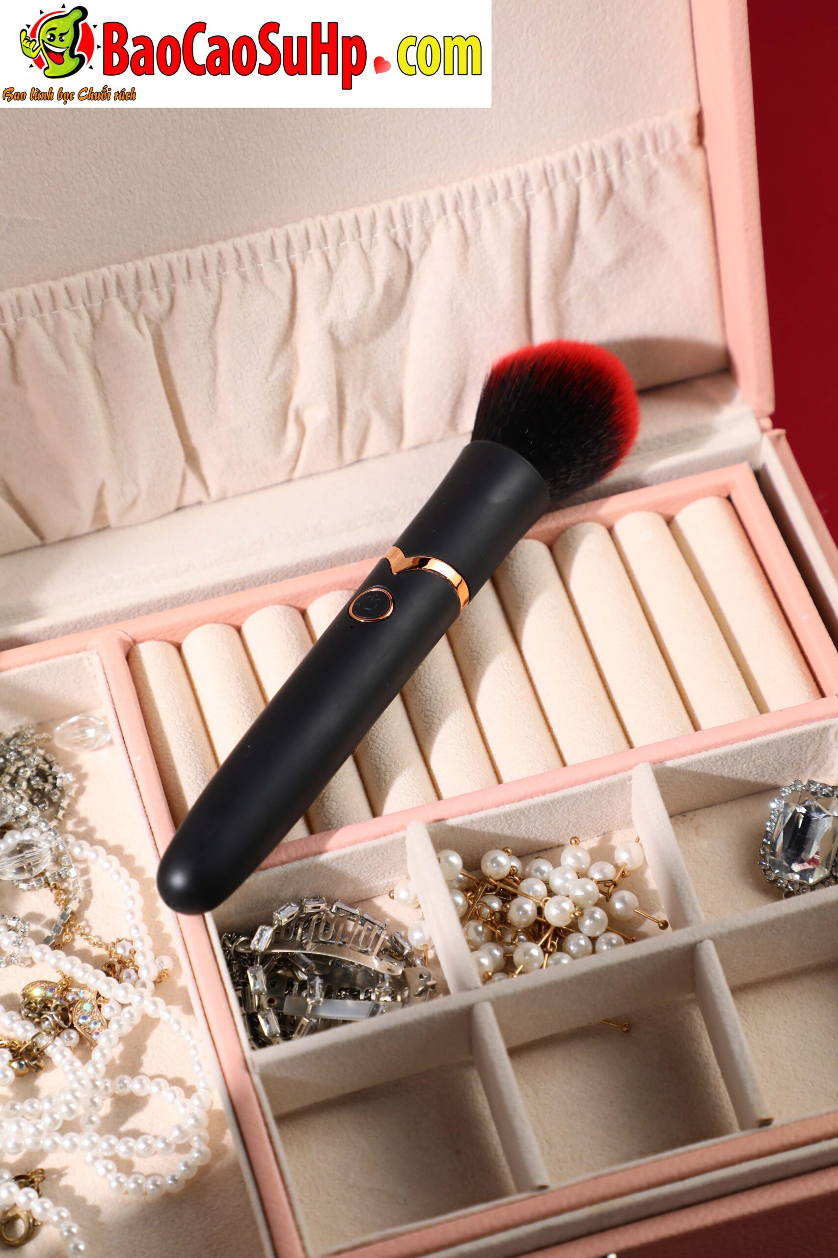 Máy rung cây cọ trang điểm Mizzzee phát nhiệt, làm đẹp nhanh