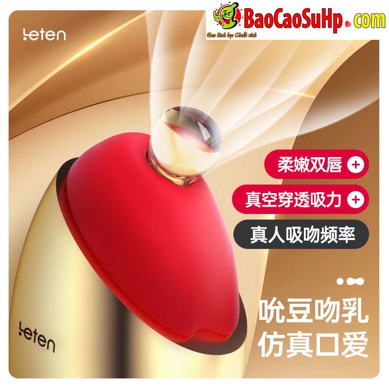 Máy massage Letten Lei Mimi Gold cao cấp hút rung sang trọng nữ dùng