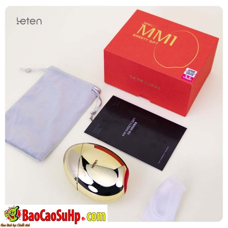 Máy massage Letten Lei Mimi Gold cao cấp hút rung sang trọng nữ dùng