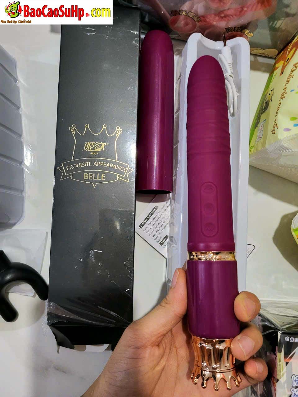 Máy Rung Thỏi Son Jiuuy King Tabitha 2in1 Rung Nhiệt Siêu Mượt