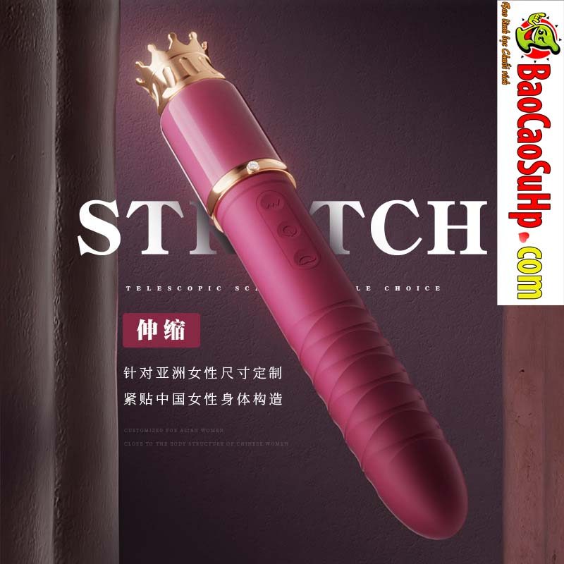 Máy rung thỏi son Jiuuy King Tabitha 2in1 thụt rung phát nhiệt
