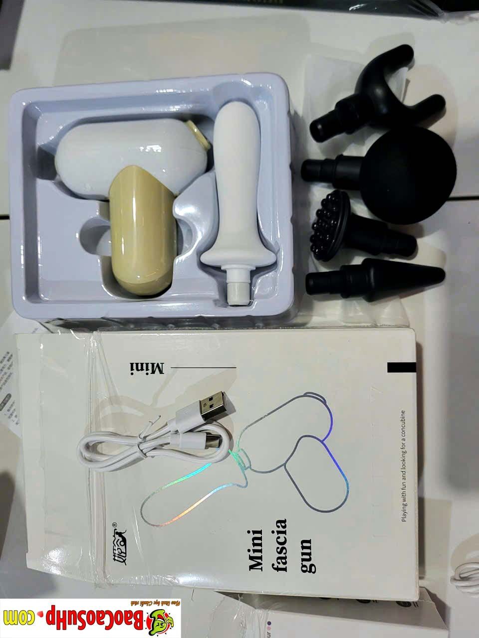 Dương vật súng máy Mini Fascial kèm phụ kiện tiện lợi giá tốt