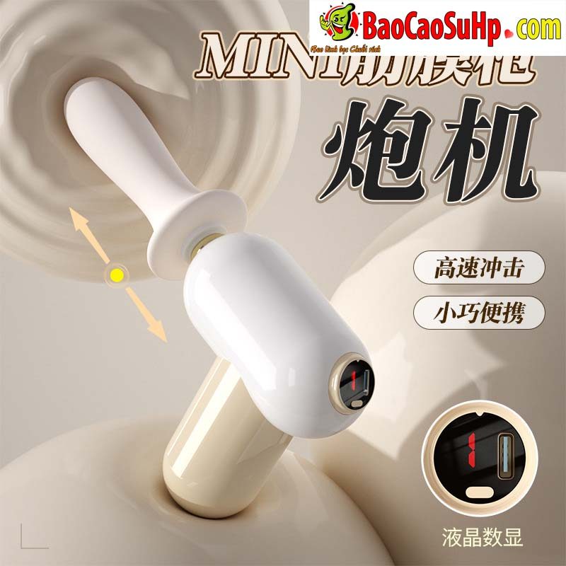 Dương vật súng máy Mini Fascial kèm phụ kiện tiện lợi giá tốt