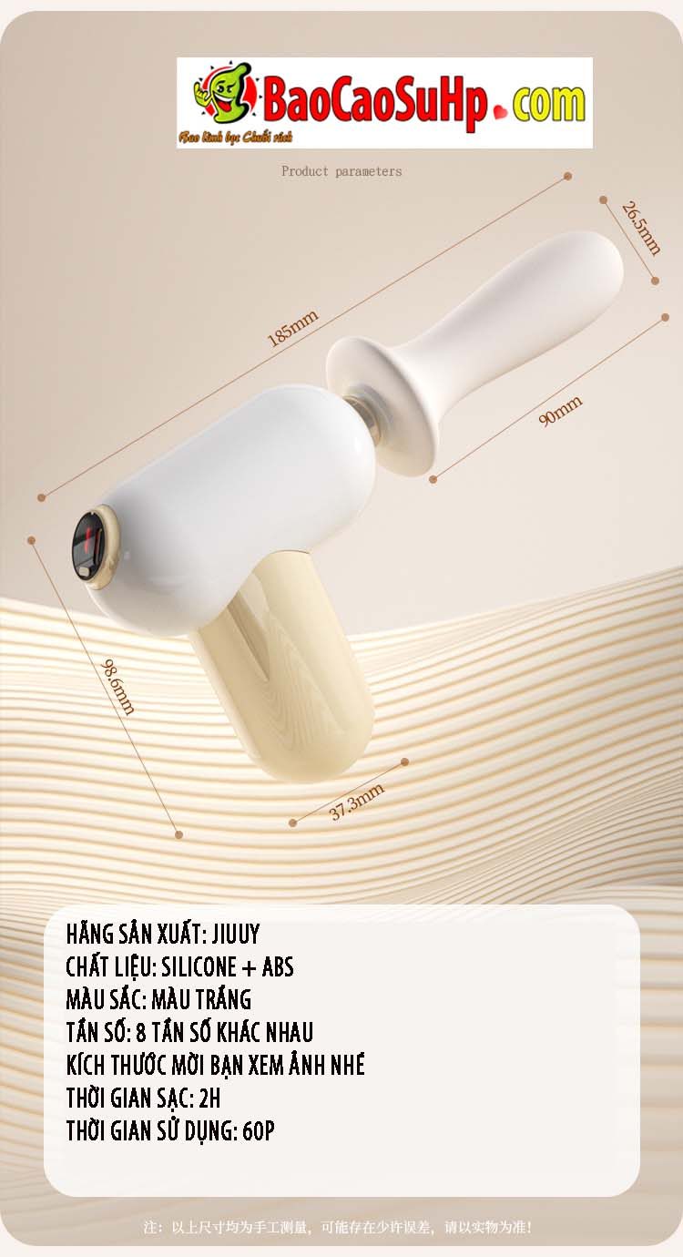 Dương vật súng máy Mini Fascial kèm phụ kiện tiện lợi giá tốt