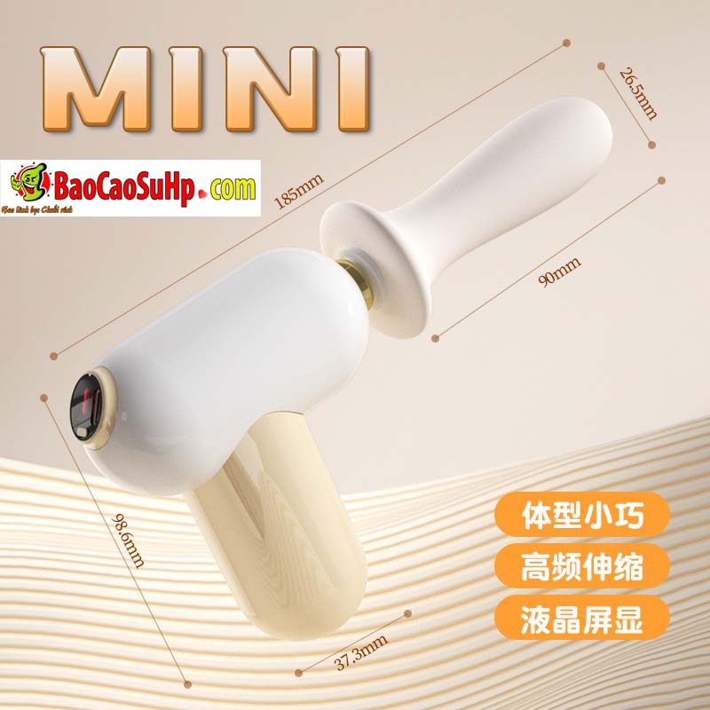 Dương vật súng máy Mini Fascial kèm phụ kiện tiện lợi giá tốt