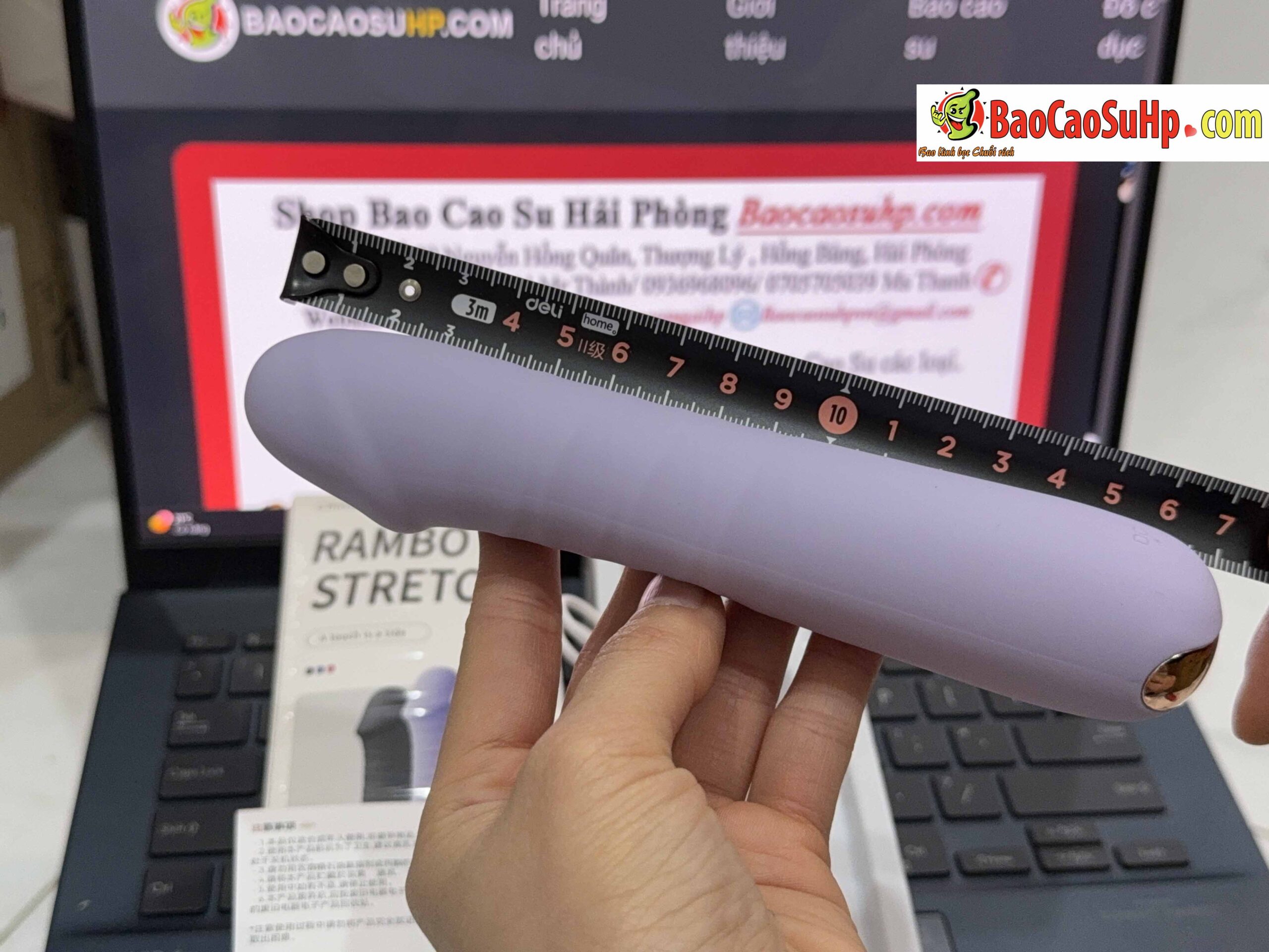 Duong vat cam tay nho rung thut Jiuuy RUMOBO Stretch linh hoat 1 scaled - Dương vật cầm tay nhỏ rung thụt Jiuuy RUMOBO Stretch linh hoạt