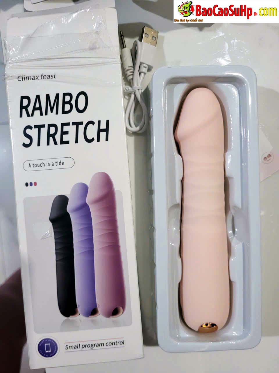 Duong vat cam tay nho rung thut Jiuuy RUMOBO linh hoat - Dương vật cầm tay nhỏ rung thụt Jiuuy RUMOBO Stretch linh hoạt