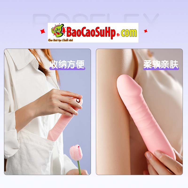 duong vat gia cam tay Jiuuy RUMOBO Stretch 3 - Dương vật cầm tay nhỏ rung thụt Jiuuy RUMOBO Stretch linh hoạt