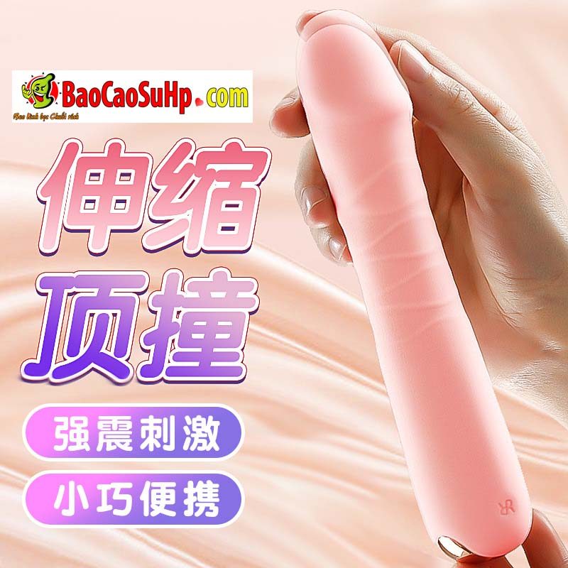 Máy rung cầm tay Jiuuy RUMOBO nhỏ gọn linh hoạt thụt rung